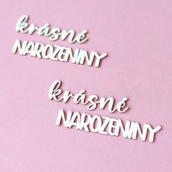 Krásné narozeniny (2ks)